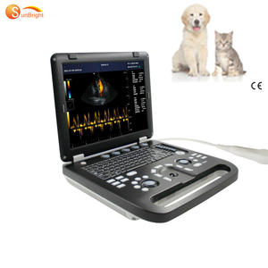 SUN-906C pour appareil d'échographie Doppler couleur 4D vétérinaire professionnel avec écran LED de 15 pouces et sonde à 192 éléments - Product Image 1