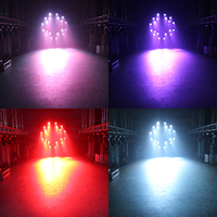 SHTX IP65 Étanche 18PCS RGBW 4-en-1 Éclairage LED Scène Extérieure Par Lumière DMX Contrôle LED Par Lumière Étanche