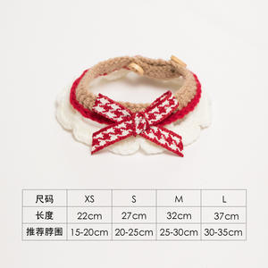 <span class=keywords><strong>Collar</strong></span> de perro gato al por mayor, <span class=keywords><strong>Collar</strong></span> de hadas con lazo para mascotas, bufanda bonita para gatos, accesorios de adorno para mascotas, de estilo japonés para mascotas <span class=keywords><strong>Collar</strong></span>/coreano/Inglés - Product Image 6