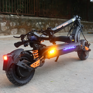 Sine Wave 60kmh 10" Offroad Hydraulic KuKirin Aluminum 52V 20.8Ah 2000W Foldable Dual Motor Scooter KuKirin Top Trendi - Product Image 6