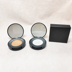 <span class=keywords><strong>Palette</strong></span> de surligneur individuelle vegan à effet scintillant, étui noir avec logo personnalisé, maquillage polarisé waterproof - Product Image 6