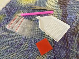 Peintures au diamant spéciales en strass de cristal, <span class=keywords><strong>broderie</strong></span> de diamants DIY, kits de peinture au diamant 5D par numéros - Product Image 6