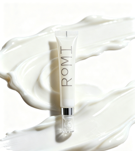 Tubo da 15ml in PE bianco crema per olio <span class=keywords><strong>labbra</strong></span> e contorno occhi, con applicatore roll-on rinfrescante in metallo argentato, personalizzabile, vuoto, per skincare, confezione squeeze, OEM - Product Image 2