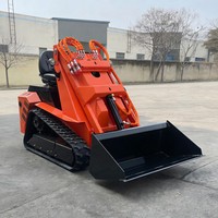Hochwertiger Mini-Kompaktlader für Landwirtschaft/Bergbau mit Schaufel und verschiedenen Anbaugeräten erhältlich