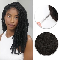 Extensions de cheveux humains vierges bruts non traités 100% Remy vietnamiens Afro Kinky Bulk pour la confection de locks et dreadlocks