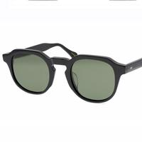 Lunettes de créateur de qualité haut de gamme hommes verres polarisés lunettes de soleil rectangulaires en acétate de qualité faites à la main