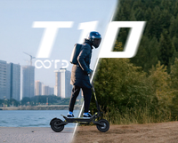 En Stock UE et US : Meilleure Vente OOTD 10 Trottinette Électrique pour Adultes, Double Suspension, E-Scooter 48V 13Ah