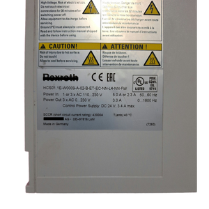 Variateur de fréquence IndraDrive série Cs HCS01.1E-W0009-A-02-B-ET-EC-NN-L4-NN-FW - Product Image 5