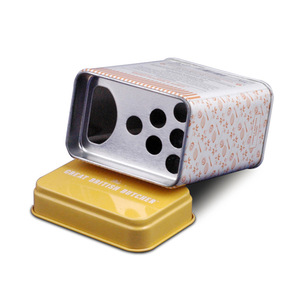 Caja de especias con diseño personalizado, lata de metal de grado alimenticio, contenedores de especias vacíos rectangulares baratos, nuevo diseño - Product Image 4