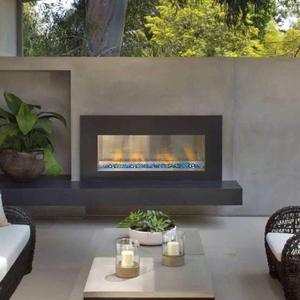 Diamants en verre <span class=keywords><strong>de</strong></span> feu noir et onyx blanc mélangés <span class=keywords><strong>de</strong></span> haute qualité et à fort lustre pour foyers extérieurs/intérieurs et tables <span class=keywords><strong>de</strong></span> foyer extérieures - Product Image 6