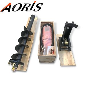 หัวเจาะไฮดรอลิกสำหรับรถตักขนาดเล็ก 3-4 ตัน สำหรับขุดเจาะบ่อน้ำ - Product Image 2