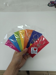 Llaveros Exclusivos de Aleación de Zinc con Logotipo Impreso Digitalmente para Promociones Minoristas y Comodidad Diaria - Product Image 5