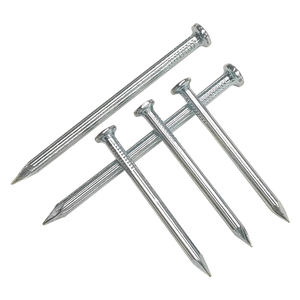Clous de construction en acier galvanisé Clous communs en fer pour la construction Anneaux polis Queue en spirale Types DIN Standard Brad Cap Head Styles - Product Image 4