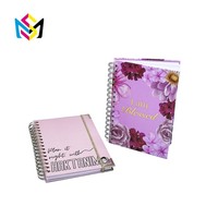Carnet personnalisé en gros avec reliure métallique Wire-O, bloc-notes de planification professionnel pour bureau, commande en gros directe usine