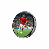 AI Smart Beambox 1.8 inci HD IPS Dynamic Electronic Badge 283PPI Layar Video/GIF Digital Wearable Name Tag Kontrol Aplikasi untuk Acara