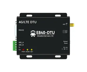 E840-DTU(4G-02)E LTE Transceptor De Dados Digitais Receptor RS485/RS232 Industrial 4G LTE Cartão SIM Router De Modem De Rádio Sem Fio
