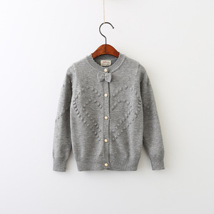 Cardigan pour fille, couleur unie, Noël, pas cher, designs et images de pulls pour enfants, grossiste chinois - Product Image 5