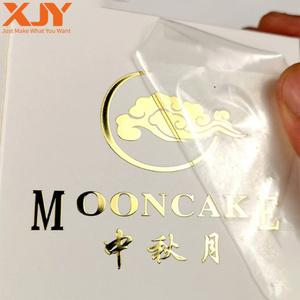 Xjy tùy chỉnh in ấn 3D logo UV chuyển Nhãn dán nhãn electroforming kim loại Nickel vàng không thấm nước tự dính dán - Product Image 2