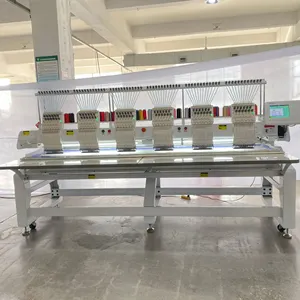 Macchina da ricamo automatica <span class=keywords><strong>Dahao</strong></span> <span class=keywords><strong>Computer</strong></span> servomotore tappo da cucire macchina da ricamo computerizzata 4/6/8 testa macchina da ricamo - Product Image 1