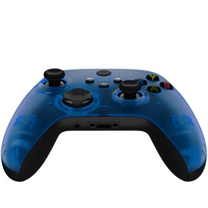 Coque de remplacement personnalisée EXtremeRate Clear Blue pour la face avant des manettes Xbox Series X & S - Product Image 4