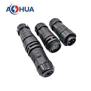 奥华定制长度耐用高温2 + 3针户外照明发光二极管电线连接器IP67防水 - Product Image 4