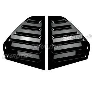 Golf MK8 Rear Quarter <b>Panel</b> <b>Window</b> Glossy Black <b>Window</b> Louver Side Vent Trim for VW Golf MK8 2020-2024 Car Accessories - Product Image 6