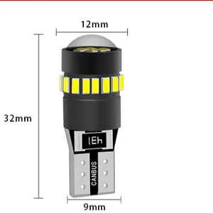 A80 12V LED-Leuchten Auto-LED-Lampen T10 18SMD LED-Rückfahr leuchten Auto-Innen leuchten