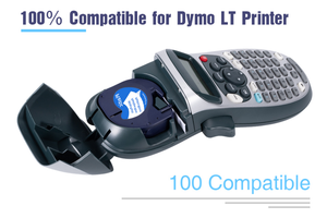 <span class=keywords><strong>Dymo</strong></span>-Cinta de etiquetas para impresora <span class=keywords><strong>DYMO</strong></span>, negra, usada, transparente, para LH-100, precio al por mayor, 16952 - Product Image 5