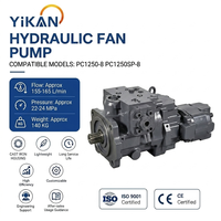 Pompe à ventilateur hydraulique PC1250-8 pour excavatrice Komatsu PC1250, compatible avec 708-1L-00800 708-75-00820 705-22-40380