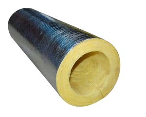 Tube isolant en laine de verre anti-corrosion pour pipeline industriel, fourni par l'usine - Product Image 1