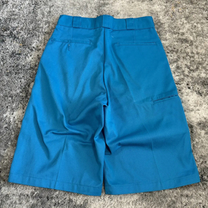 Pantalones Cortos Casuales de Algodón Twill Plisados LARSUR, Estilo Urbano, Holgados, para Skate, Skateboard, Cargo, Capri, <span class=keywords><strong>Chino</strong></span>, Jeans, Jorts - Product Image 3