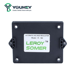 Générateur sans balais Leroy-Somer d'origine avec régulateur de tension automatique (AVR) à excitation R180, courant alternatif triphasé - Product Image 1