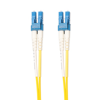 3 mètres FTTH Single Mode Duplex SM 3.0mm LC/UPC Cordon de raccordement à fibre optique avec longueur personnalisable