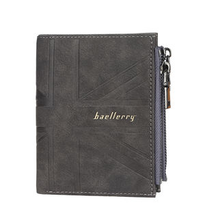 Baellery New <strong>Men</strong> Small Money Purses Design Dollar Price Top <strong>Men</strong> Thin Zipper <strong>Wallet</strong> <strong>UK</strong> - Product Image 2
