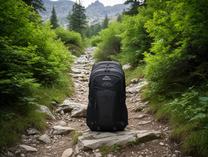 Zaino da Escursionismo 36-56L Impermeabile in Nylon, Regolabile, per Sport all'Aperto e Viaggi - Product Image 2