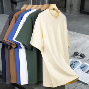 T-shirts unisexe en coton 100% 260g, coupe classique, tricotés, <span class=keywords><strong>motif</strong></span> uni, haute qualité - Product Image 2