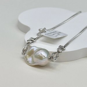 Great Roc Fine Jewelry <b>Sets</b> Natural Zhuji Freshwater <b>Pearls</b> 15mm Diameter Extremely Transparent <b>Necklace</b> - Product Image 2