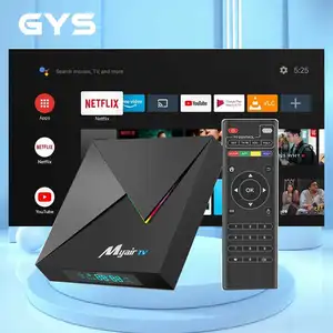 Test için GYS örnek 4k Android 11 2gb 16gb S905W2 X3 çip medya oynatıcı 4K Android TV kutusu