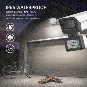 Outdoor IP66 Dual-Nachtsicht POE CCTV Sicherheitskamera Zwei-Wege-Audio Vollfarbiger CMOS-Sensor Netzwerk-Bullet-Kamera P2P NVR & Cloud 5MP - Product Image 2