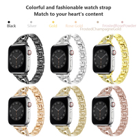 Hot Sale 22mm Uhren armband für Edelstahl Metall der AP-Serie New Style Diamond Setting Smartwatch Band