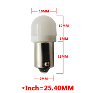 หลอดไฟ LED แบบ BA9S สีขาวอบอุ่น ไม่เกิดแสงสะท้อน 6.3v สำหรับเครื่องพินบอล - Product Image 5