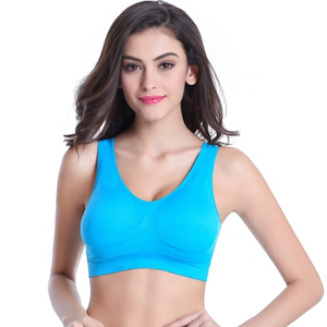 Dropshipping bán buôn của phụ nữ sexy Sport Bra và panty Set Nylon Spandex lại Pain Relief - Product Image 4