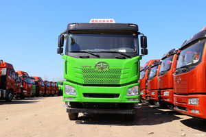 Neuer JH6 Schwerlastwagen 6X4-Konfiguration Diesel Euro 5 Weichai-Motor Schnellgetriebe 6-Meter-Kipper mit Rückfahrkamera - Product Image 2