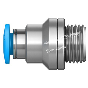 Conector Roscado Autosellante Original FESTO QSMK-G1/8-6 186295, Conexión Neumática de Alta Durabilidad - Product Image 4