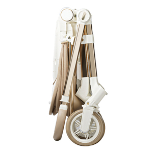 Trọng lượng nhẹ nhôm Bốn bánh xe đẩy em bé phổ có thể gập lại pushchair với đảo ngược xử lý cho trẻ sơ sinh - Product Image 5