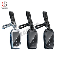 Porte-clés de voiture en Fiber de carbone pour Lexus RX300 LS400 LS430 ES330 SC430 IS300 LX470 RX330 RX350 GS300 pièces