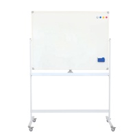 REDSUN Usine ODM OEM Vente en gros Tableau blanc magnétique mobile effaçable à sec avec cadre en aluminium pour l'école Matériau métallique