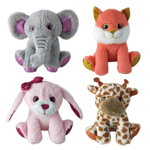 Giocattoli ORILAND di Shanghai, Elefanti di Peluche Morbidi con <span class=keywords><strong>Occhi</strong></span> Glitterati alla Moda - Product Image 3