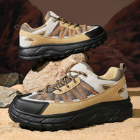 Sepatu Lari Pria Harga Terbaik, Bernapas, Empuk, Anti Selip, Sepatu Olahraga Outdoor, Sepatu Lari Off-road, Ujung Lebar