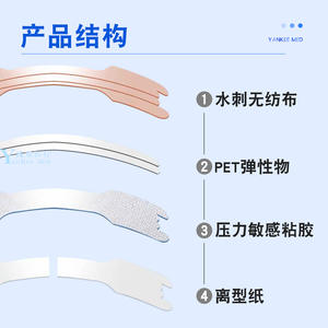 Tiras Nasales Yankee Med, 10 Unidades, Expansión Nasal Física, Alivio de la Congestión, Uso General - Product Image 2